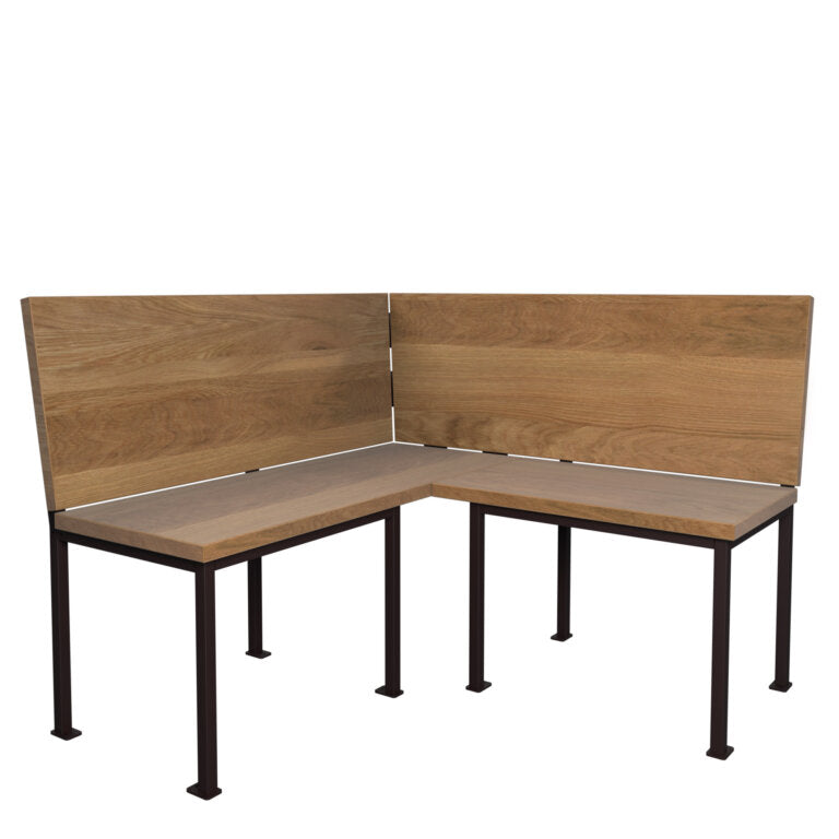 Steel Frame Wood Booth