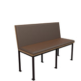 Steel Frame Wood Booth