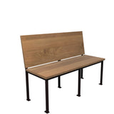 Steel Frame Wood Booth