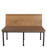 Steel Frame Wood Booth