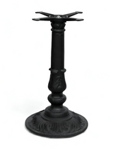16" Round Victorian Ornate Cast Iron Table Base