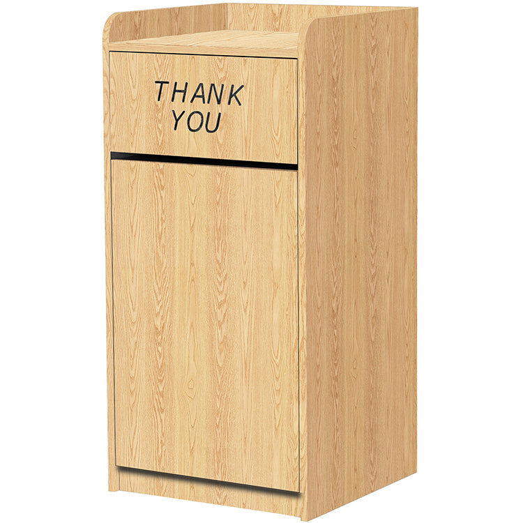 Quick Ship Waste Receptacle with Swing Door