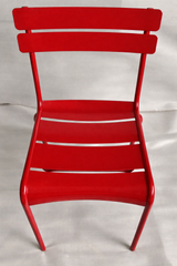 Outdoor Steel Stacking Side Chair