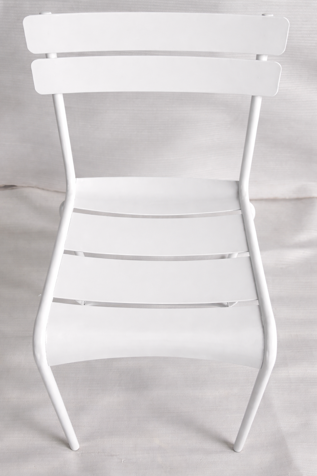 Outdoor Steel Stacking Side Chair