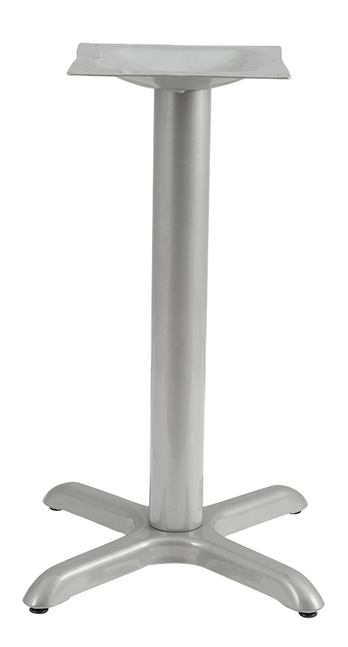 22" x 22" Stamped Steel Crossfoot Table Base