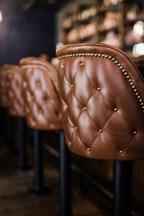 Bolt Down Pancake House Bucket Counter Stool