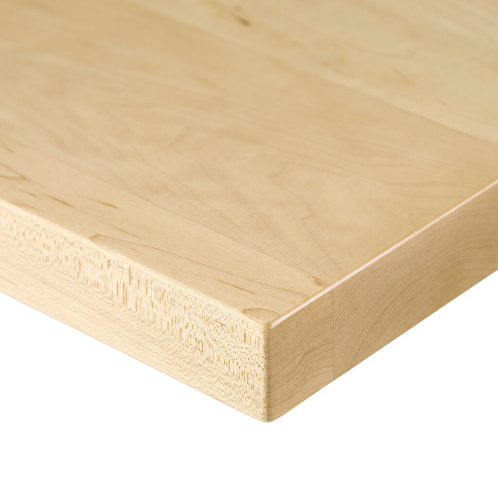 QUICK SHIP Mixed Plank Natural Maple Solid Wood Table Top