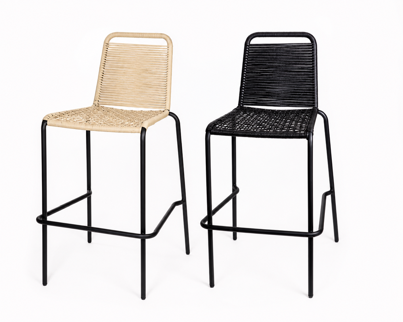 Synthetic Rattan Bar Stool