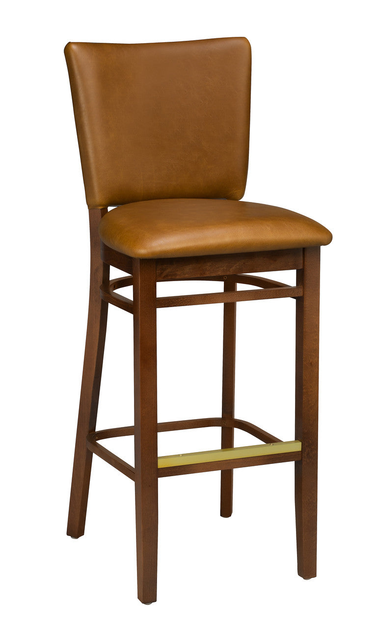 Redeem Upholstered Beech Bar Stool