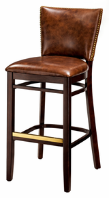 Redeem Upholstered Beech Bar Stool
