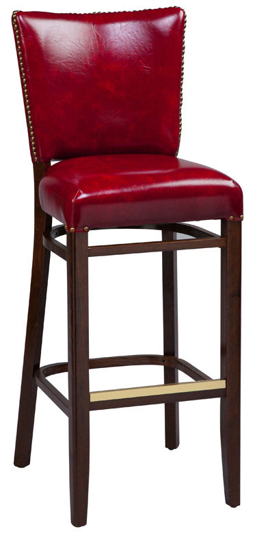 Reprise Upholstered Beech Bar Stool
