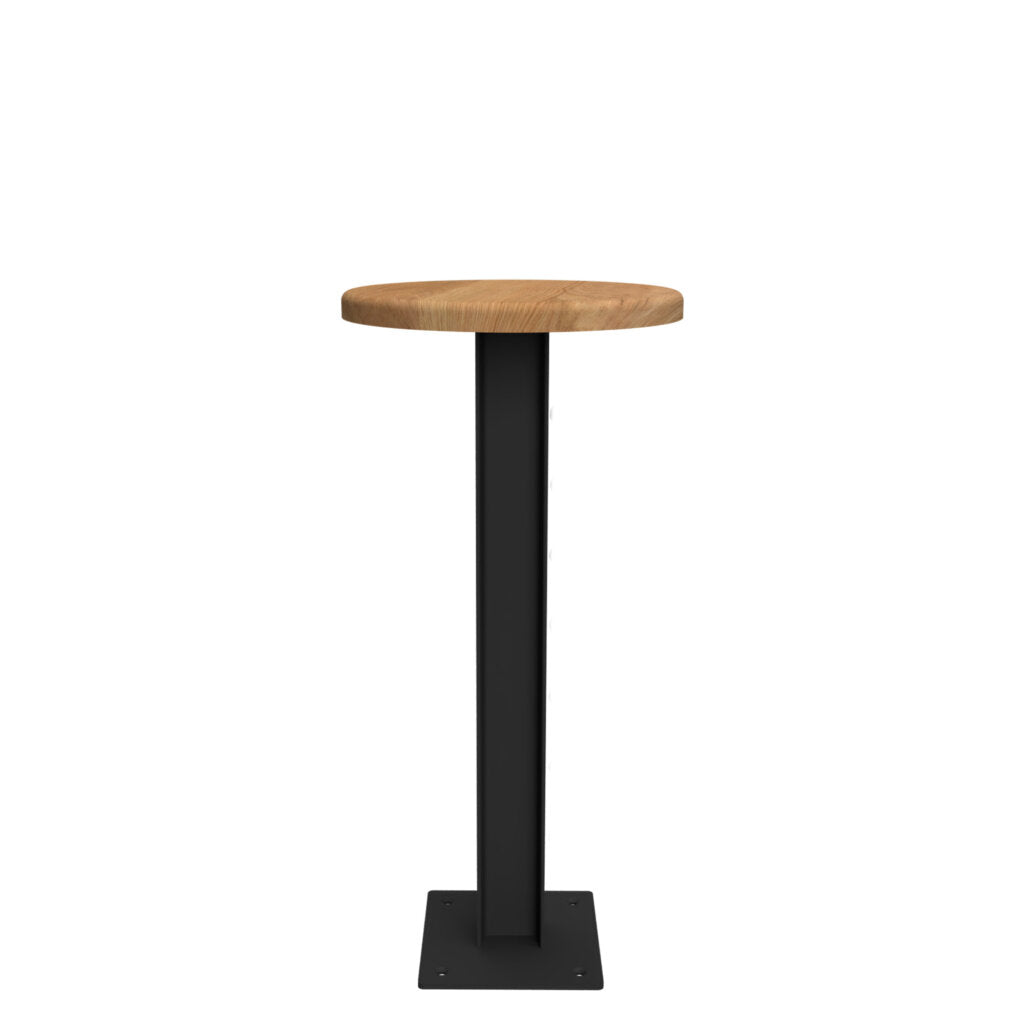 Rust Belt Industrial Style Bolt Down Wood Stool
