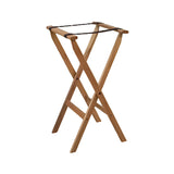 Restaurant Dining Room Folding Wooden Tray Stand