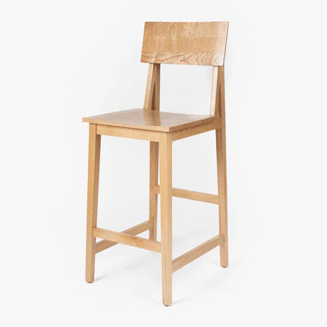 Wooden bar stool 