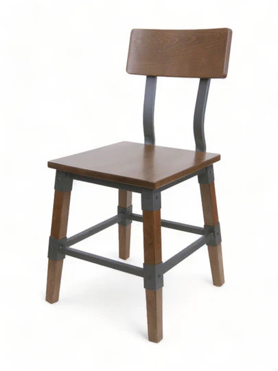 Steel Chair Vintage Industrial Style