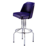 Bucket Seat Bar Stool with Cut Corners