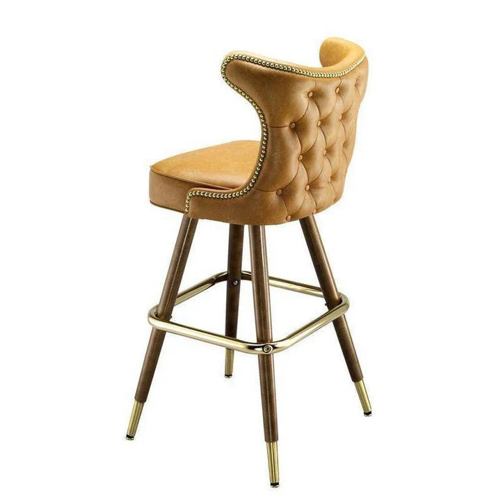 Retro Cowboy Steel Bar Stool