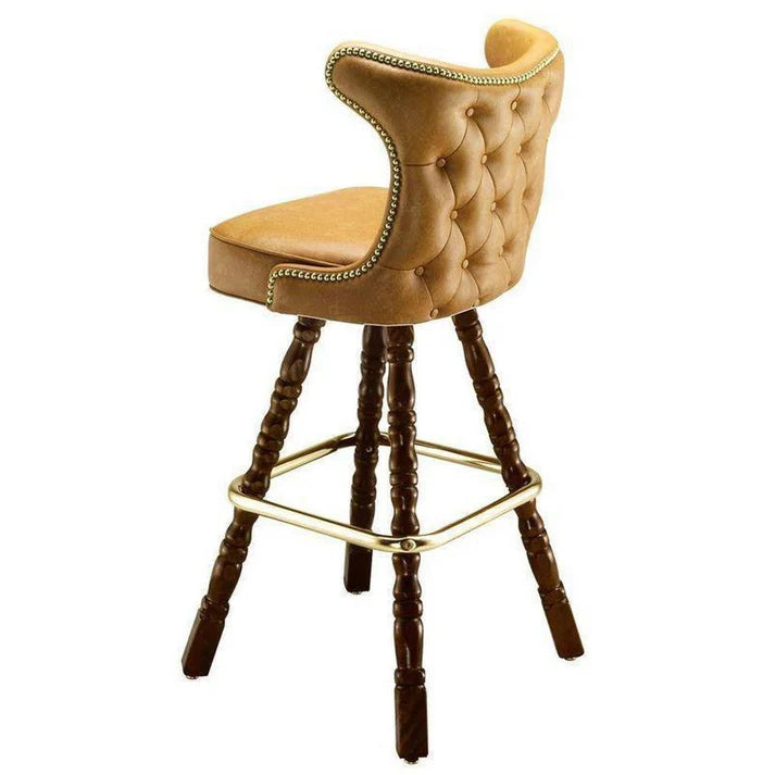 Retro Cowboy Steel Bar Stool