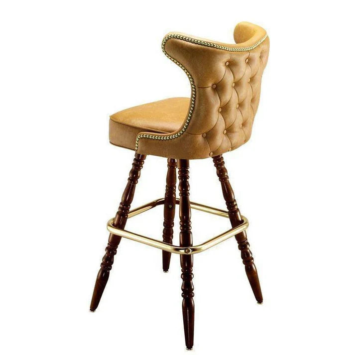 Retro Cowboy Steel Bar Stool