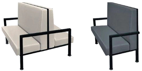 Indoor/Outdoor Upholstered Booths