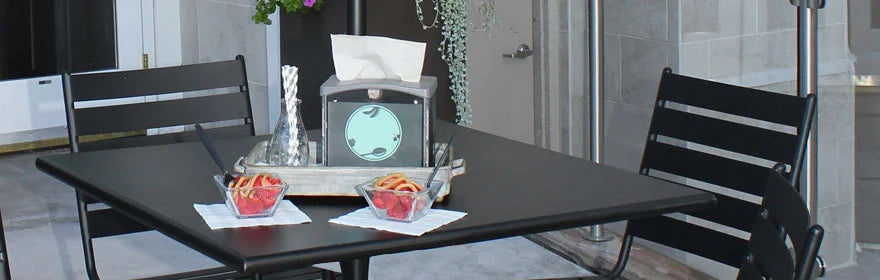 Outdoor Steel Mesh Table Tops