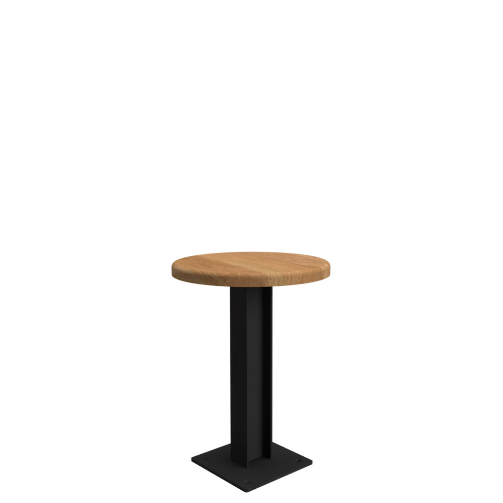 Rust Belt Industrial Style Bolt Down Wood Stool
