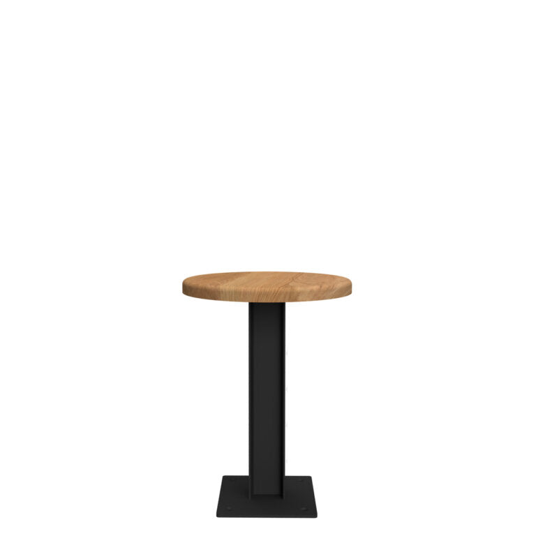 Rust Belt Industrial Style Bolt Down Wood Stool