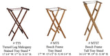 Restaurant Dining Room Folding Wooden Tray Stand