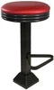 Western Style Drug Store Upholstered or Wood Seat Counter Stools