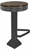 Western Style Drug Store Upholstered or Wood Seat Counter Stools