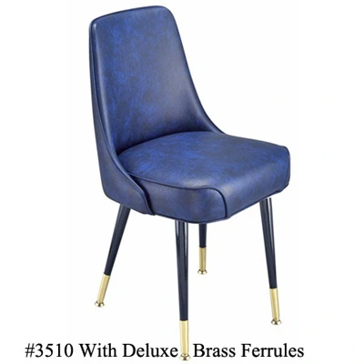 Plain Back Upholstered Club Chair 3510 Deluxe Ferrules