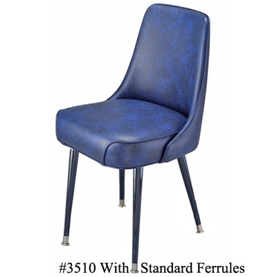 Diamond Tufted Upholstered Club Chair 3510 Standard Ferrules