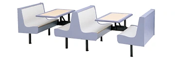 All Laminated Plastic Deluxe Restaurant Booths