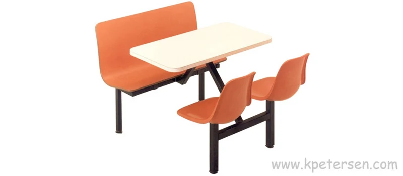 Combination Laminated Plastic Contour Seat with Fiberglass Shell Cluster Seats