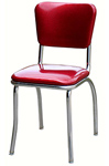 QUICKSHIP Standard Diner Chair Zodiac Burgundy Red Glitter Vinyl