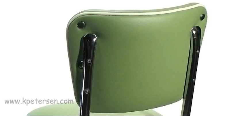 Deluxe Diner Restaurant Chair Back Detail