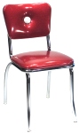 Big Button Back Diner Chair