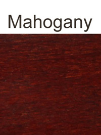 Early American, Colonial Style Wood Restaurant Chairs, Mahogany Stain On Beech