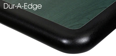 Laminated Plastic Table Top Dur A Edge Detail