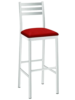 Upholstered Ferro Steel Barstool