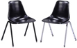 Matching Fiberglass Shell Seat Chairs