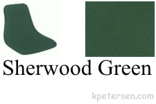 Fiberglass Shell Seat Green