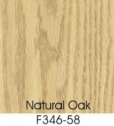Natural Oak Plastic Laminate Selection
