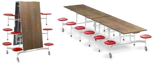 Fold And Rollaway
			Stool Seat Cafeteria Seating