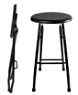 Outdoor Folding Steel Barstools