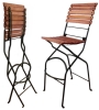 French Bistro Folding Bar Chair