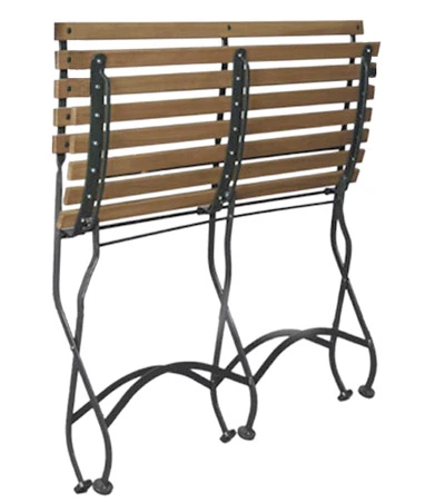 Folding bistro top bench