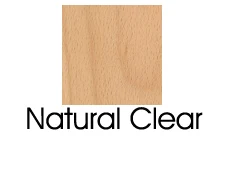 Natural Clear Finish On Beech Wood Species