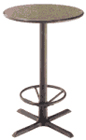 Grand Stand Bar Table Base With Footrest