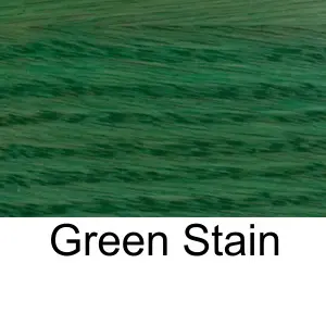 Wood Veneer Restaurant Table Standard Green Stain On Oak